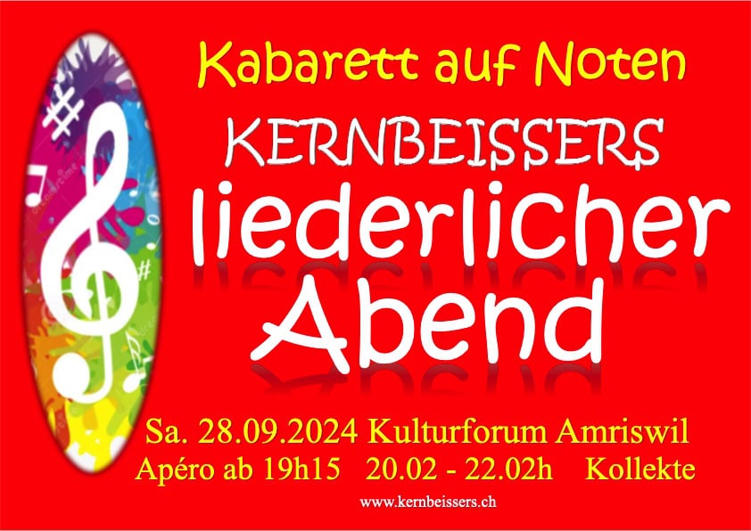 Kernbeissers liederlicher Abend