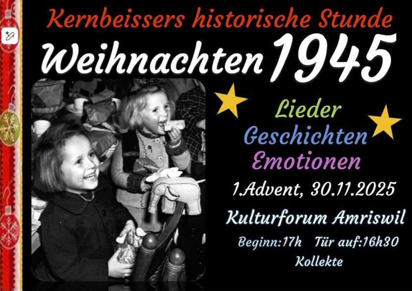 Kernbeissers Weihnachten 1945 Amriswil1